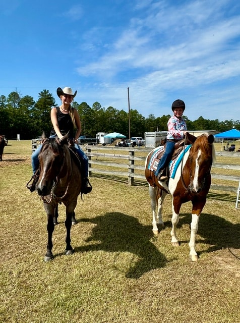Trail riding on 140 acres of scenic Georgia countryside
